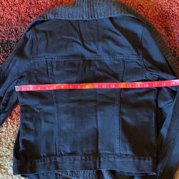 Abercrombie & Fitch jeans jacket and scarf - Picture 7 of 9